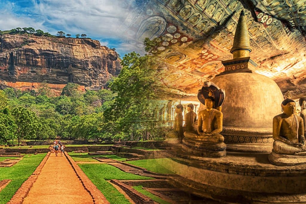 Day Tour: Dambulla & Sigiriya Rock